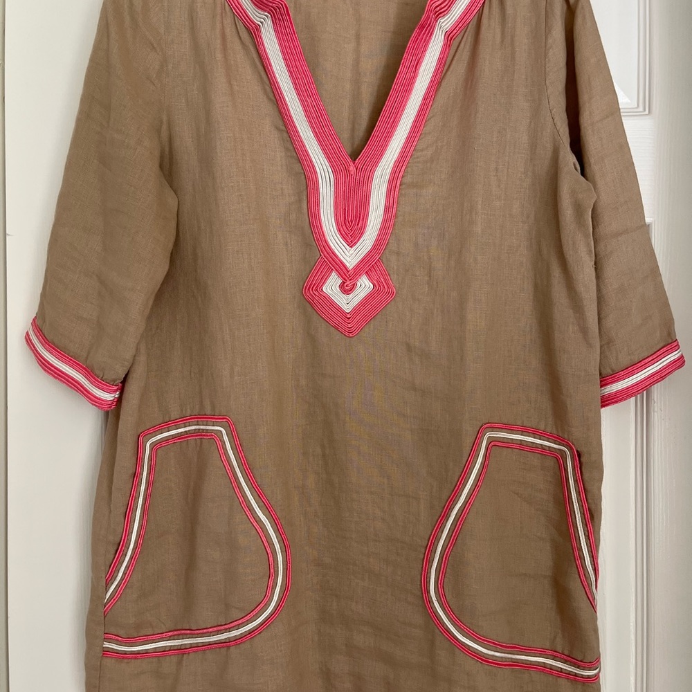 Calypso St. Barth top/mini dress with beautiful detail